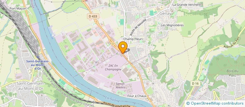 localisation de l'entreprise 753 217 959   VILLEFRANCHE-SUR-SAONE