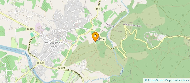 localisation de l'entreprise 753 229 525   VALLON-PONT-D'ARC