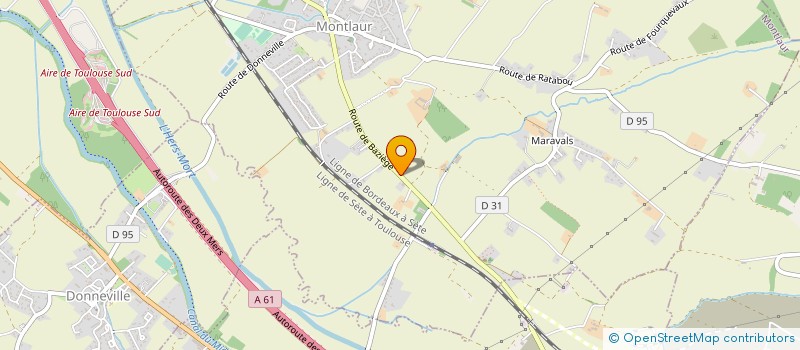 localisation de l'entreprise 753 249 846   MONTESQUIEU-LAURAGAIS