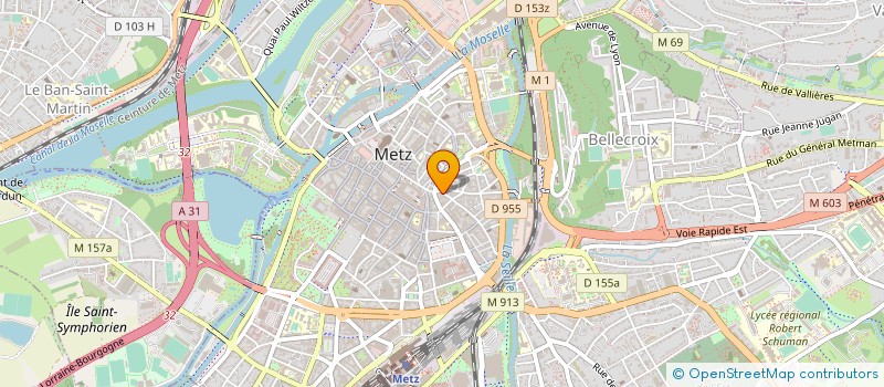 localisation de l'entreprise 753 254 069   METZ
