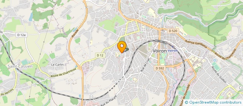 localisation de l'entreprise 753 255 090   VOIRON