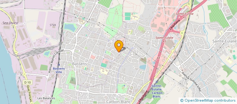 localisation de l'entreprise 753 255 660   BASSENS