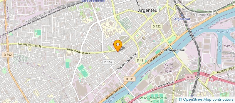 localisation de l'entreprise 753 271 162   ARGENTEUIL