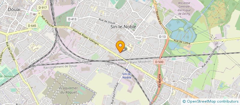 localisation de l'entreprise 753 280 387 à MASNY