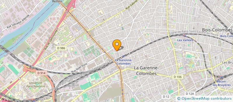 localisation de l'entreprise 753 285 535   COLOMBES