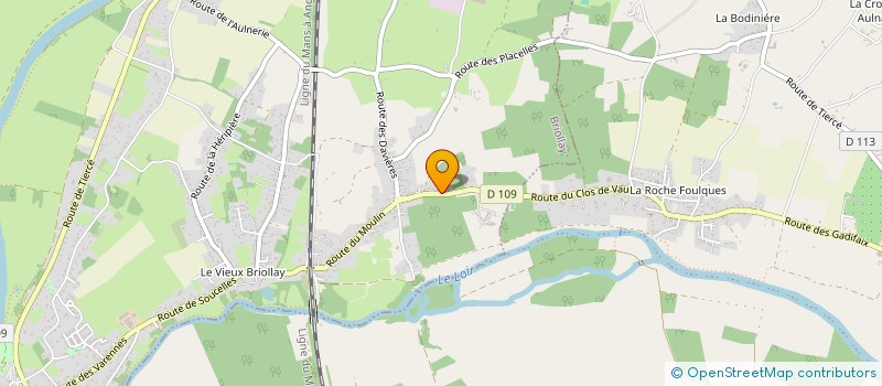 localisation de l'entreprise 753 313 220   BRIOLLAY