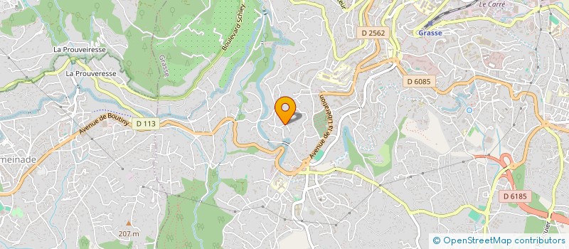 localisation de l'entreprise 753 326 438 à GRASSE