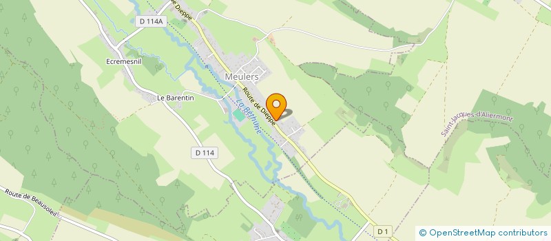 localisation de l'entreprise 753 341 536   MEULERS