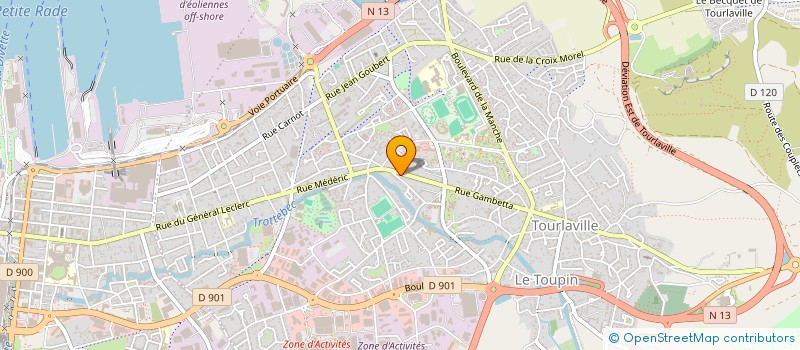 localisation de l'entreprise 753 341 775   CHERBOURG-EN-COTENTIN