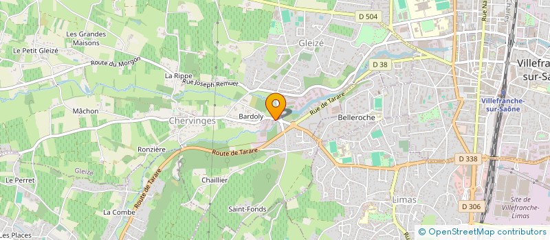 localisation de l'entreprise 753 346 824 à VILLEFRANCHE-SUR-SAONE