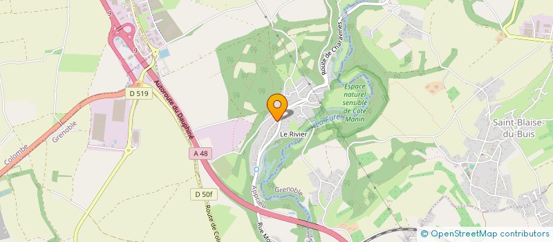 localisation de l'entreprise 753 352 624  à VOIRON