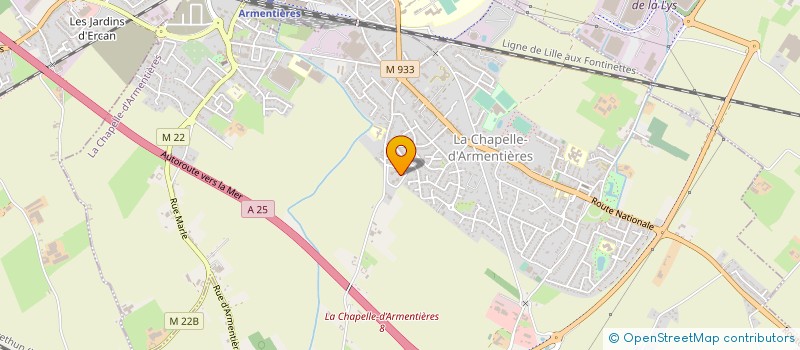 localisation de l'entreprise 753 360 601   HINGES