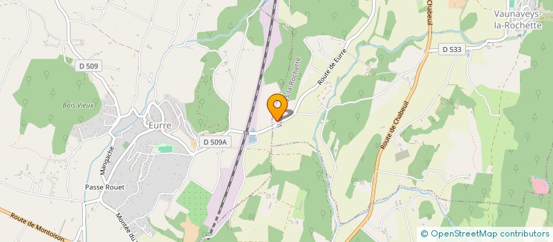 localisation de l'entreprise 753 370 790   AOUSTE-SUR-SYE