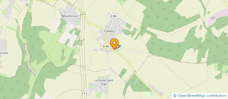 localisation de l'entreprise 753 374 495   LE PLESSIER-SUR-BULLES