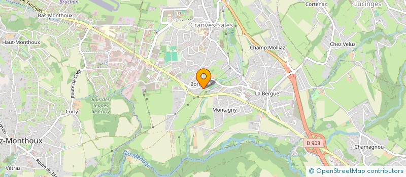 localisation de l'entreprise 753 385 467   CRANVES-SALES