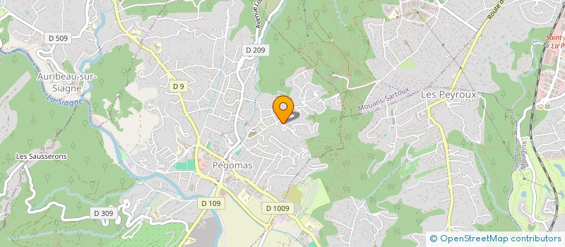 localisation de l'entreprise 753 395 508   PEGOMAS