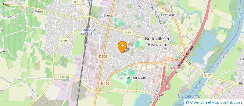 localisation de l'entreprise 753 401 991   BELLEVILLE-EN-BEAUJOLAIS