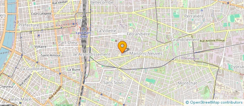 localisation de l'entreprise 753 405 489   LYON