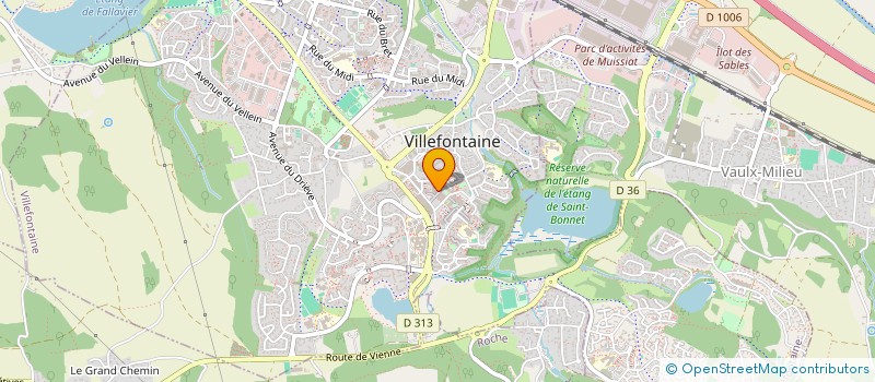 localisation de l'entreprise 753 408 780   LA VERPILLIERE