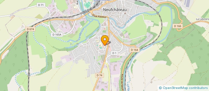 localisation de l'entreprise 753 410 349   NEUFCHATEAU