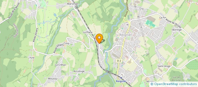 localisation de l'entreprise 753 427 350 à REIGNIER-ESERY