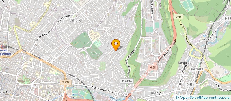 localisation de l'entreprise 753 428 937  à ROUEN