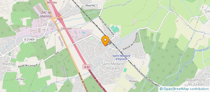 localisation de l'entreprise 753 429 075   SAINT-MEDARD-D'EYRANS