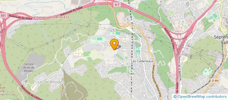 localisation de l'entreprise 753 434 711   SAUSSET-LES-PINS