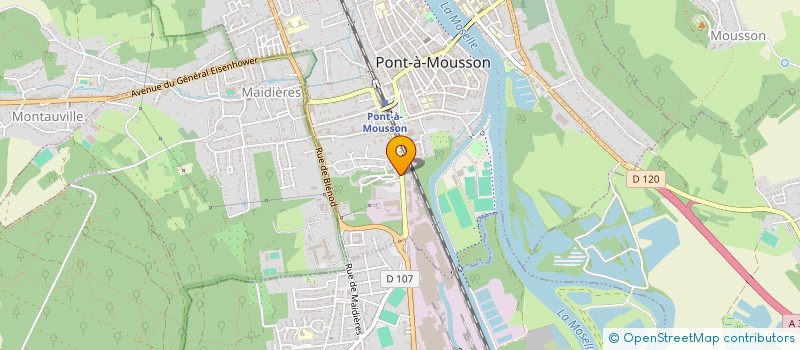 localisation de l'entreprise 753 459 684   PONT-A-MOUSSON