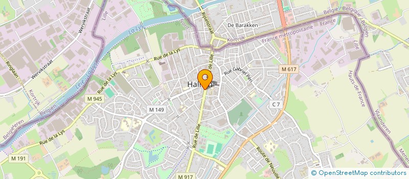 localisation de l'entreprise 753 473 321   HALLUIN