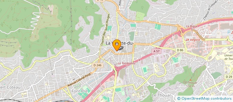 localisation de l'entreprise 753 475 821 à LA VALETTE-DU-VAR