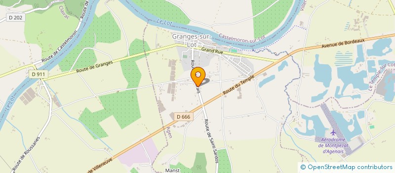 localisation de l'entreprise 753 490 077   GRANGES-SUR-LOT