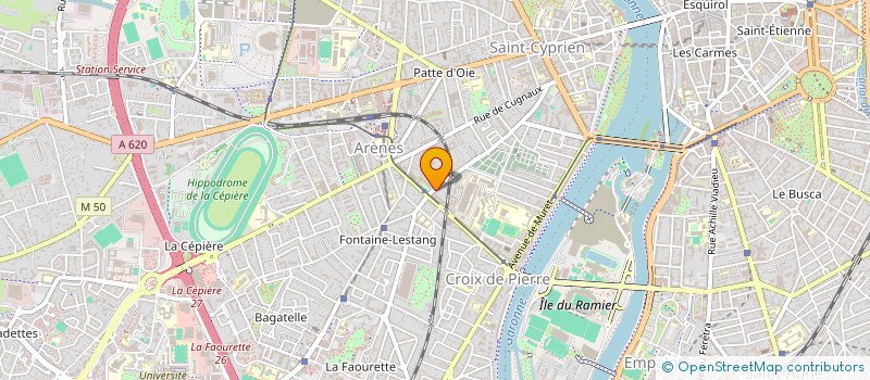 localisation de l'entreprise 753 502 707   RAISSAC-SUR-LAMPY