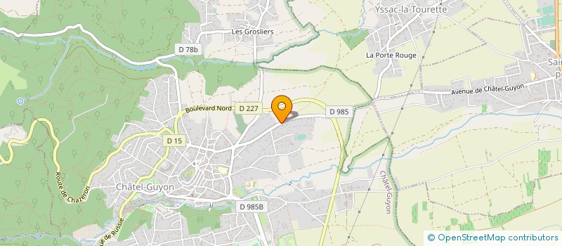 localisation de l'entreprise 753 504 786   CHATEL-GUYON