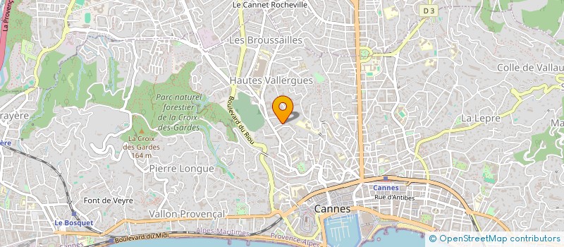 localisation de l'entreprise 753 513 209   CANNES