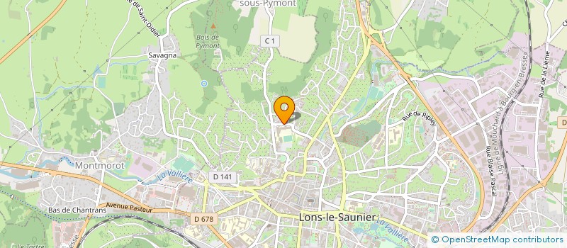 localisation de l'entreprise 753 520 576   LONS-LE-SAUNIER