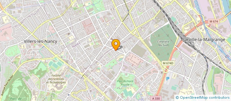 localisation de l'entreprise 753 521 616   VANDUVRE-LES-NANCY
