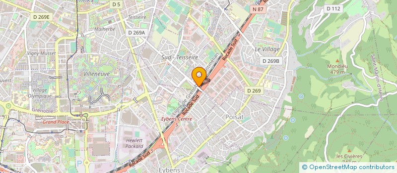 localisation de l'entreprise 753 523 984   SAINT-MARTIN-D'HERES