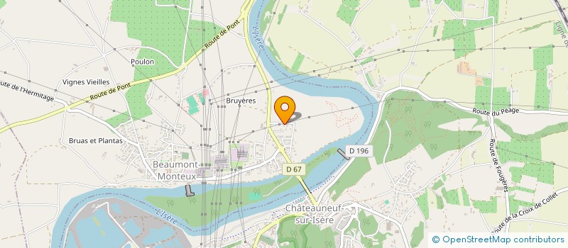 localisation de l'entreprise 753 536 200   BEAUMONT-MONTEUX