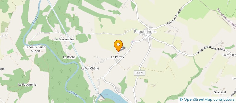 localisation de l'entreprise 753 545 045 à PUTANGES-LE-LAC