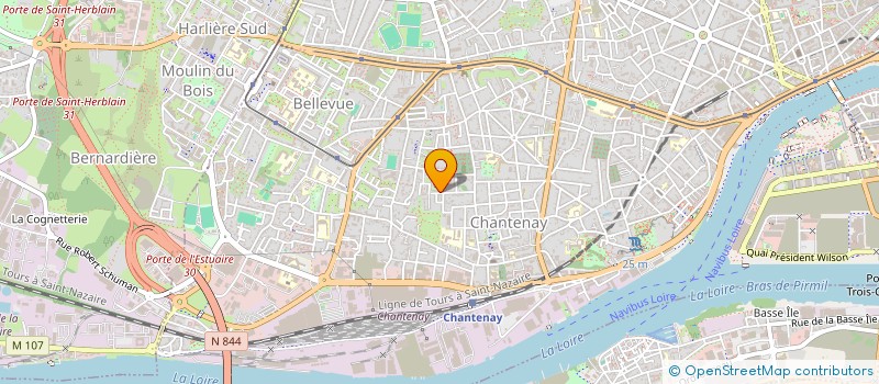 localisation de l'entreprise 753 545 870 à NANTES