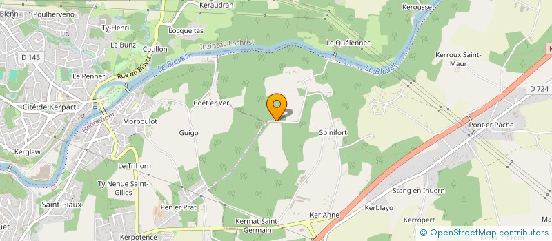 localisation de l'entreprise 753 545 912   LANGUIDIC