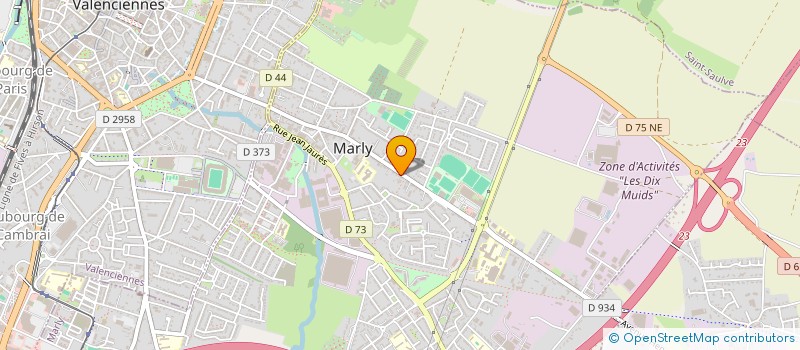 localisation de l'entreprise 753 555 580   MARLY