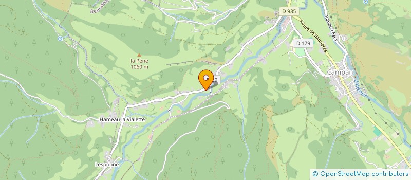 localisation de l'entreprise 753 561 216   BAGNERES-DE-BIGORRE