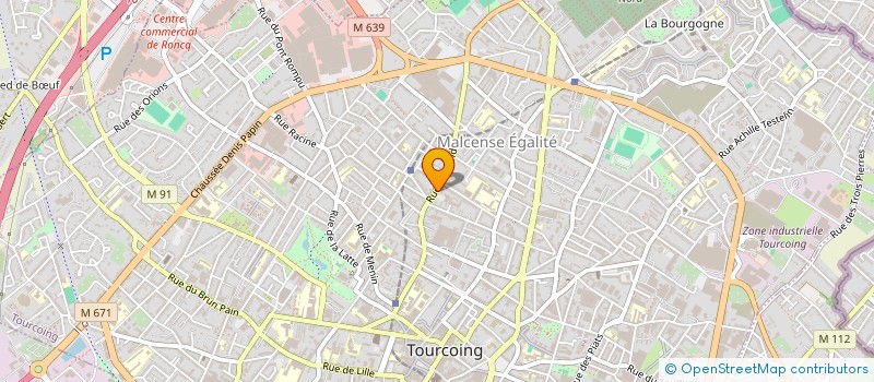 localisation de l'entreprise 753 561 497   TOURCOING