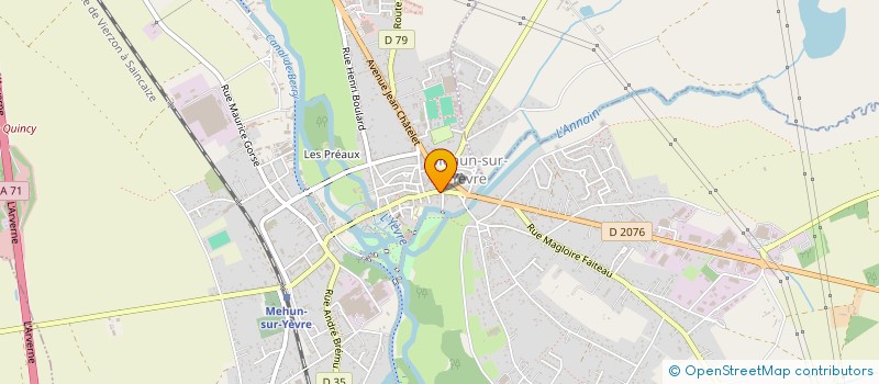 localisation de l'entreprise 753 564 137   MEHUN-SUR-YEVRE