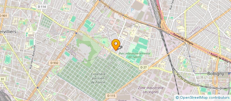 localisation de l'entreprise 753 564 533 à BOBIGNY