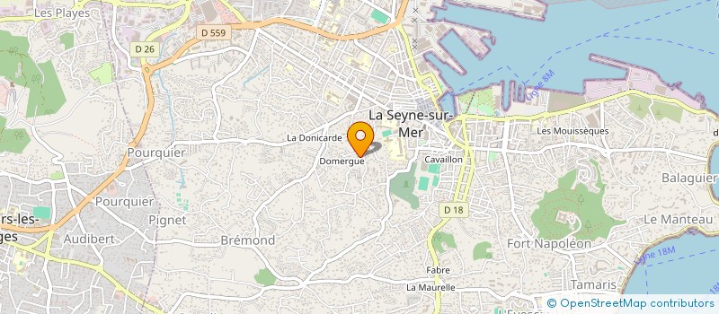 localisation de l'entreprise 753 568 112 à LA SEYNE-SUR-MER