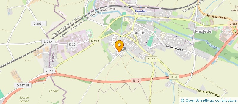 localisation de l'entreprise 753 602 366   HOUDAN