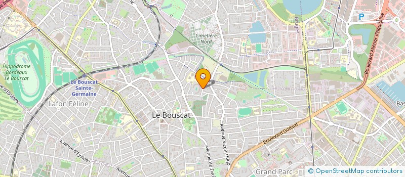 localisation de l'entreprise 753 604 701   LE BOUSCAT